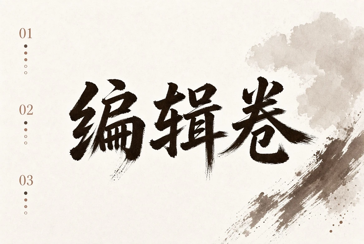 卷栏编辑整理画面